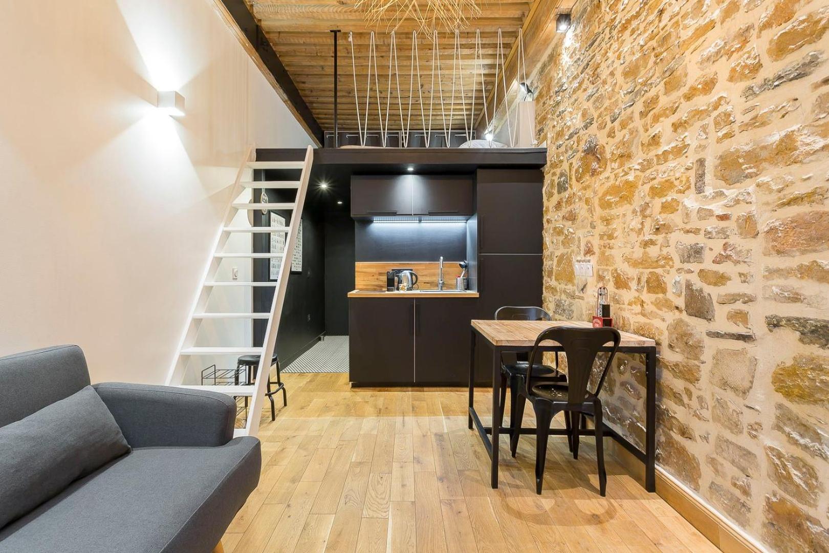 Hamac Suites - Studio Ainay 1 - Hyper Centre Lyon - 2 Personnes Kültér fotó