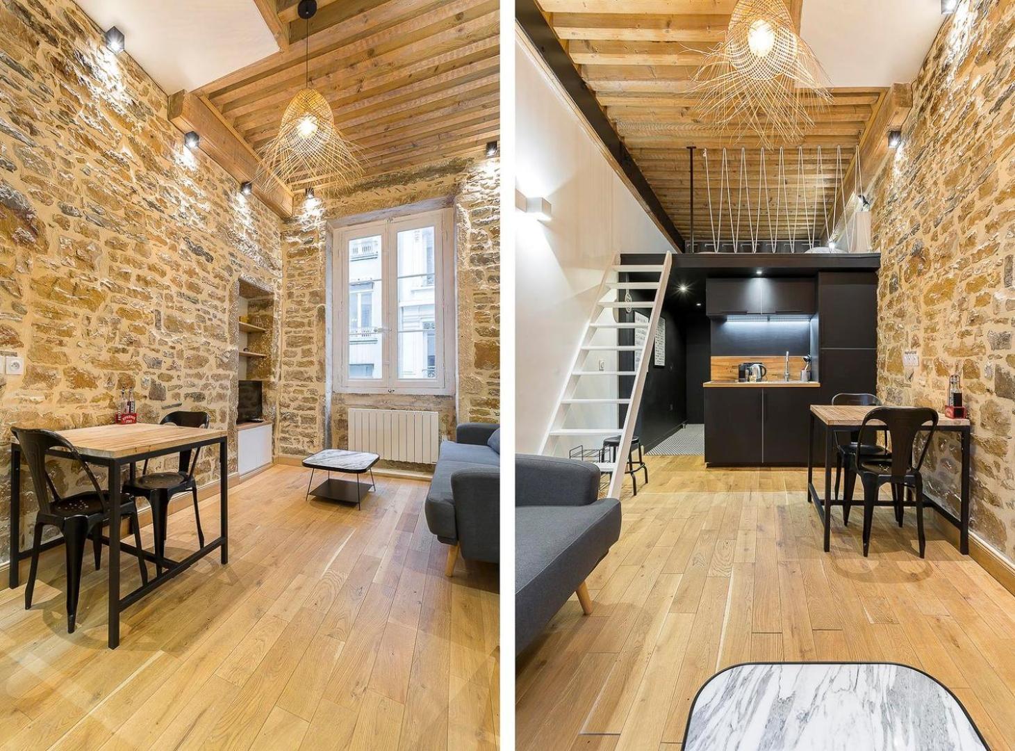 Hamac Suites - Studio Ainay 1 - Hyper Centre Lyon - 2 Personnes Kültér fotó